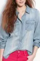 Trouvé Faded Denim Shirt