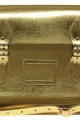 Gold 14" Metallic Satchel