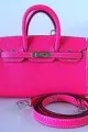 Mini Birkin Limited Edition Epsom Rose Tyrien