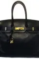 35cm Black Togo Leather Birkin Handbag