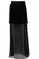 Richard Nicoll Layered Maxi Skirt