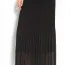 Bobeau Chiffon Overlay Skirt