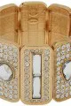 Pave Multi-Shape Crystal Stretch Bracelet