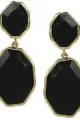 Freeform Shape Drop Earrings