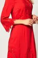 Shift Dress with Cut Out Detail
