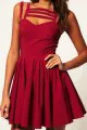 Skater Dress With Multi Strap