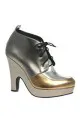 ASOS TREACLE Metallic Shoe Boot