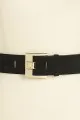 Anne Klein Suede Panel Belt