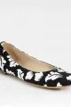 DVF abstract print flats