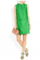 Jacquard cocoon mini dress