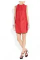 Jacquard cocoon mini dress