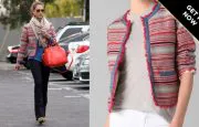 Jessica Alba MiH Aztec Jacket