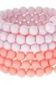 Limited Edition Pastel Beaded Coil Bracelet