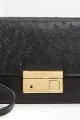 Michael Kors Gia Ostrich Embossed Clutch