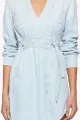 The Denim Wrap Dress