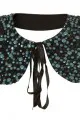 Teal Mixed Stone Collar
