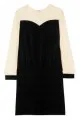 Tiered crepe dress