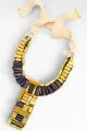 Tory Burch embroidered necklace