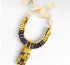 Tory Burch embroidered necklace