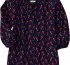 Women's Bird-Print Charmeuse Blouses