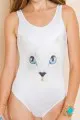 White Cat Swimsuit