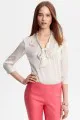 The Mad Men Collection tie-neck blouse
