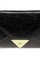 ASOS Suede Large Envelope Clutch Bag