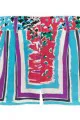 Alberta Ferretti Printed Silk Shorts