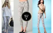 Amanda Seyfried in J Brand Floral Jeans Amanda Seyfried in J Brand Floral Jeans