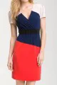Donna Morgan Colorblock Jersey Sheath Dress