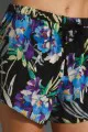 Elizabeth & James Floral Ozzy Short in Black Electric