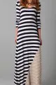 Ella Moss Chelsea Striped Maxi Dress