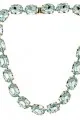 Janis Savitt Light Blue Crystal Necklace