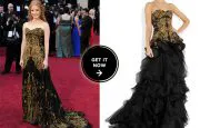 Jessica Chastain in Alexander McQueen Oscars Dress