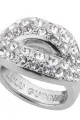 Lulu Guinness Iconic Diamante Lips Ring