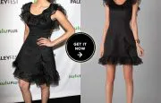 Nina Dobrev in Rachel Zoe Kiki Ruffle Dress Nina Dobrev in Rachel Zoe Kiki Ruffle Dress