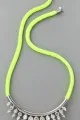 Noir Jewelry Neon Crystal Necklace