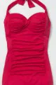 Red retro swimsuit