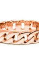 Rose-Gold Link Ring