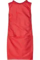 Victoria, Victoria Beckham Jacquard Cocoon Mini Dress in Raspberry