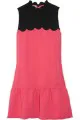 Victoria, Victoria Beckham Scalloped Crepe Dress