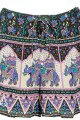 Winter Kate Lila Elephant Print Shorts
