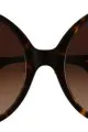 Diane von Furstenberg Lais Oversize Round Sunglasses