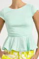 Alice + Olivia Ella Peplum Tee