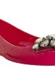 BCBGMAXAZRIA Begonia Perforated Madison Jeweled Jelly Flats