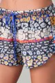 Clover Canyon Cheetah Striped Shorts