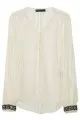 Elizabeth & James Chantal beaded silk blouse