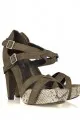 Elizabeth & James python shoes
