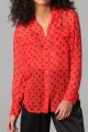 Equipment Retro Dot Signature Blouse