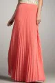 Halston Heritage Pleated Maxi Skirt